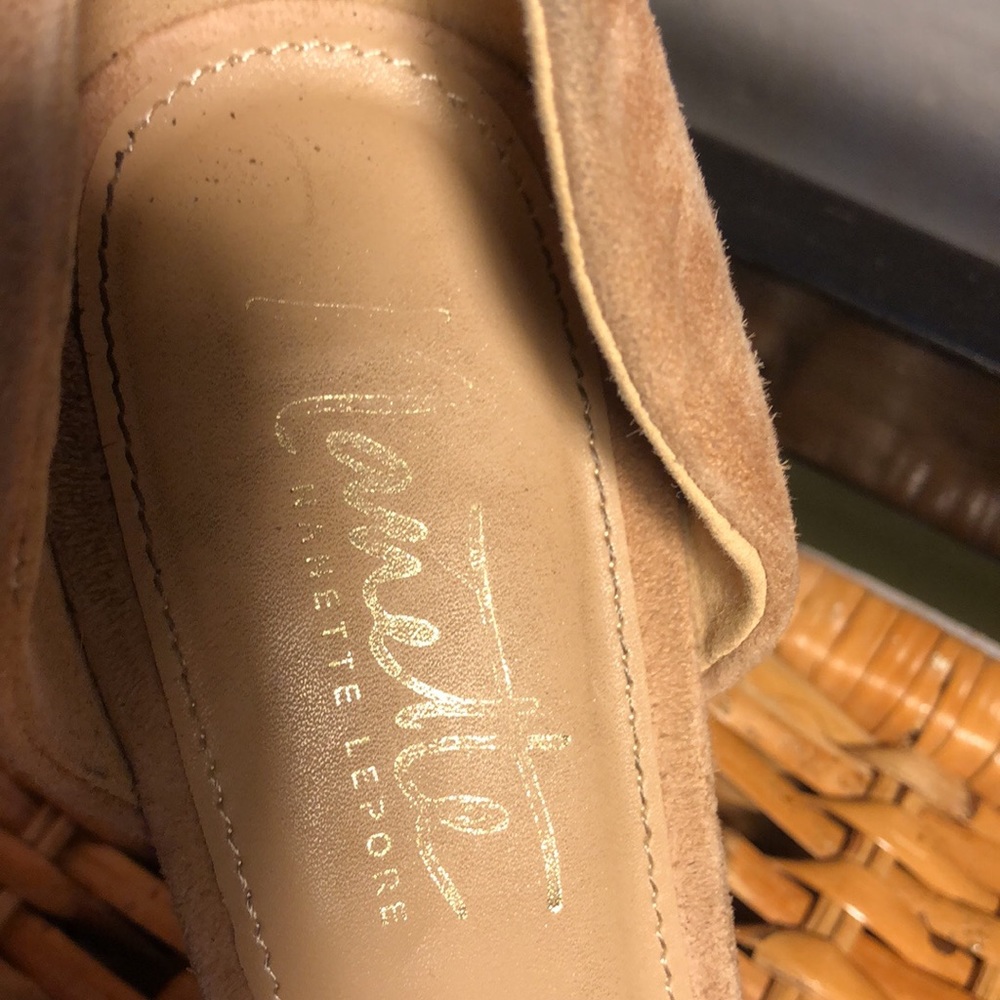 Vintage suede heels